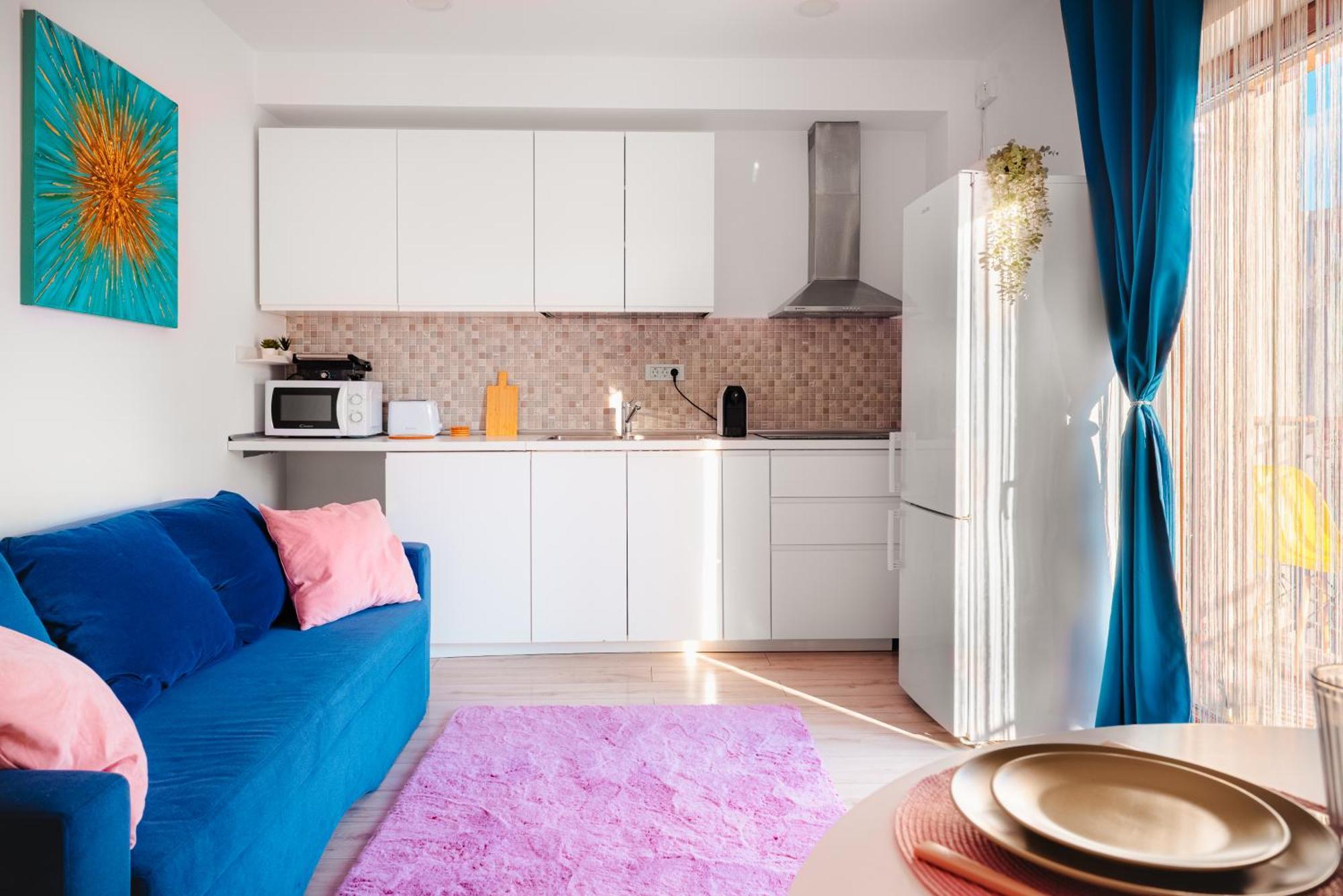 Downtown Apartment Boutique - Blue & Pink Bucarest Extérieur photo